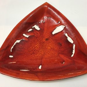 Triangular Stoneware Bowl